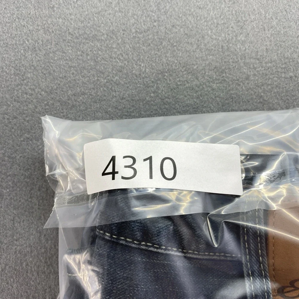 Eddie Bauer Straight Fit Jeans Mens 36x34 Dark Wash Blue Hipster Outdoor